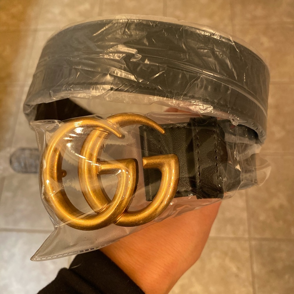 GG BELT!! Large. 39 inch. Black. Comes with box!